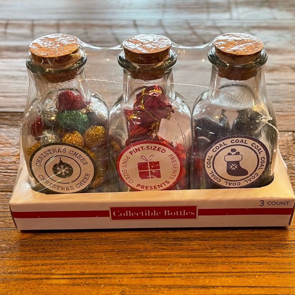 Target 🎯 Bullseye Collectible Christmas Bottles